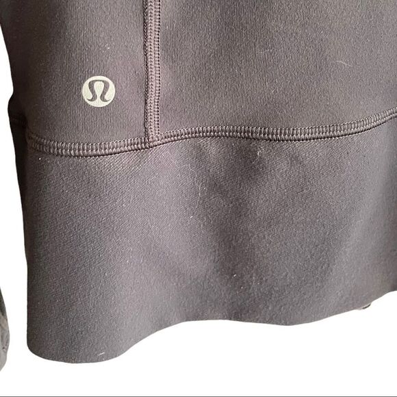 Lululemon In Stride Grey Long Lightweight Zip Front Long Sleeve Jacket 4 - Picture 13 of 13